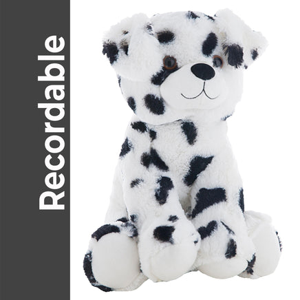 Recordable Dalmatian Plush with Voice Recorder