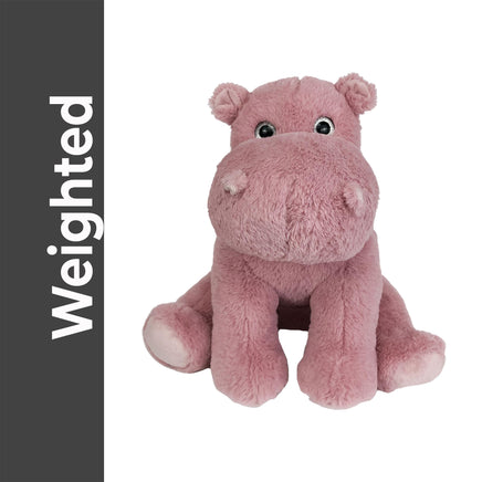 Weighted HIPPO Plush — Calming Sensory Keepsake — 16 Inches — Eco Friendly