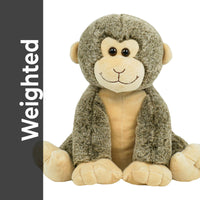 Weighted MONKEY Plush — Calming Sensory Keepsake — 16 Inches — Eco Friendly