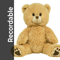 Recordable TEDDY BEAR Stuffed Animal — Personalized Gift — Eco Friendly