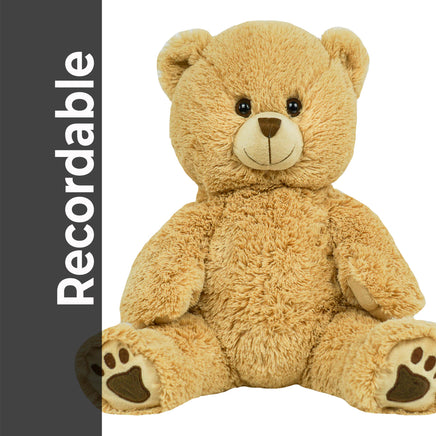 Recordable TEDDY BEAR Stuffed Animal — Personalized Gift — Eco Friendly