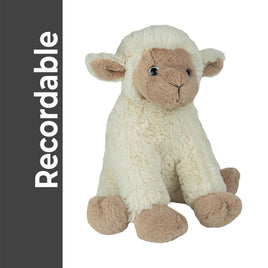 Recordable Lamb Plush with Voice Recorder