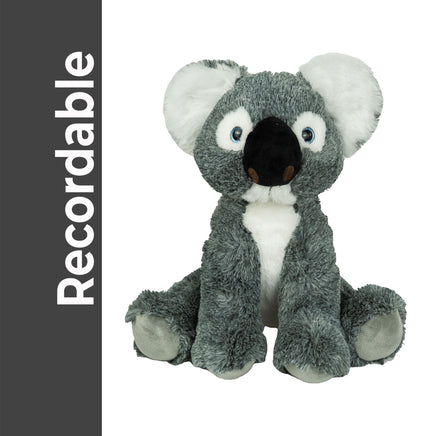 Recordable KOALA Stuffed Animal — Personalized Gift — Eco Friendly