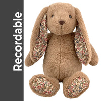 Recordable Blossom Bunny 16-inch Plush – Personalized