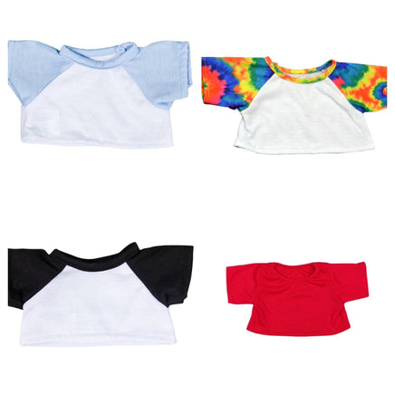 Custom Stuffed Animal T-Shirt, Personalized Plushie Clothing (Fits 8 Inch)