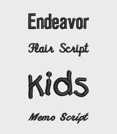 Endeavor, Hair Script, Kids, Memo Script