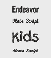 Endeavor, Hair Script, Kids, Memo Script
