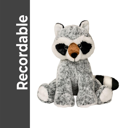 Recordable 16 inch Raccoon plush