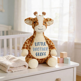 Personalized Little Brother Embroidered Plush