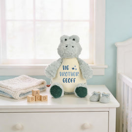 Personalized BIG BROTHER Plushie - Embroidered Name & Date