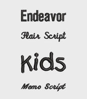 Endeavor, Hair Script, Kids, Memo Script