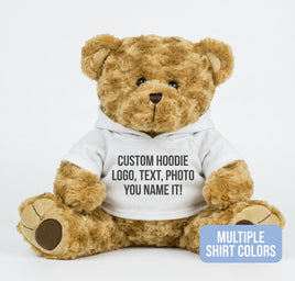 Custom Plushie Hoodie | Fits 14-16 Inch Stuffed Animals, Teddy Bear Clothing