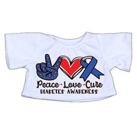 Peace, Love, Cure, Diabetes Awareness