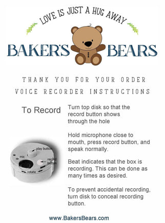 a poster with a teddy bear on it