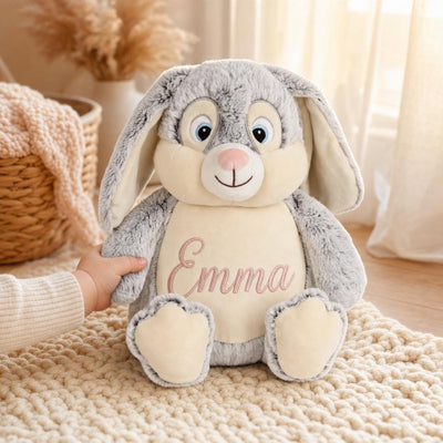 Personalized Embroidered Stuffed Bear – Custom Name Keepsake, Baby Shower Gift, Nursery Decor