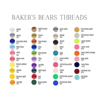 Baker's Bears Threads