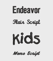 Endeavor, Hair Script, Kids, Memo Script