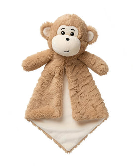 Personalized monkey lovey with embroidered name