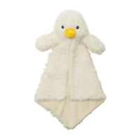 Personalized duck lovey with embroidered name