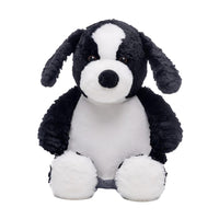 Personalized border collie stuffed animal for name embroidery