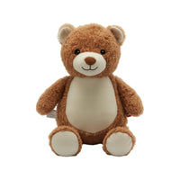 Personalized teddy bear stuffed animal for name embroidery