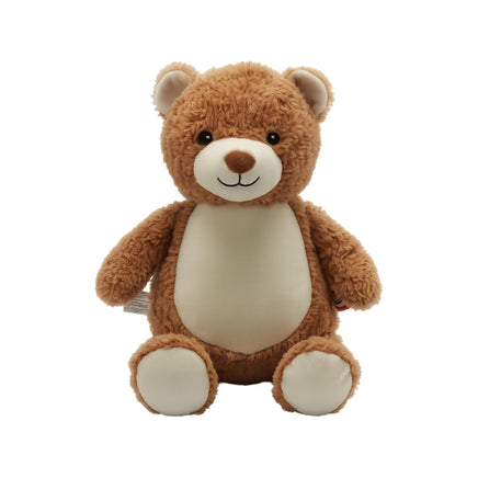 Personalized teddy bear stuffed animal for name embroidery