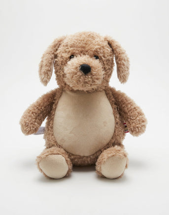 Personalized labradoodle stuffed animal for name embroidery