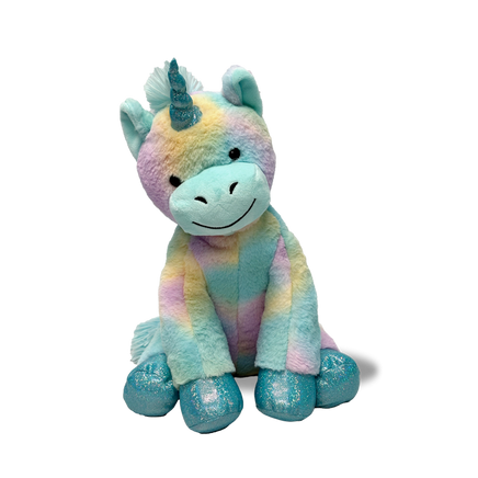 Unicorn plush stuffed animal, 8 inch voice recorder
