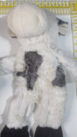 COW Plush Animal | Stuffed or Unstuffed With Handmade Fiber Pack | 14 to 16-inches | SEW Free DIY Kit | Farm Animal