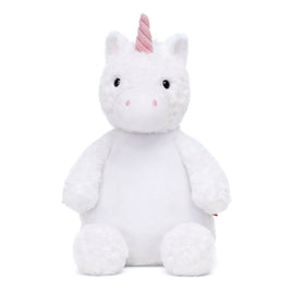 Personalized unicorn stuffed animal for name embroidery