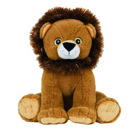 LION Stuffed Animal, 16" Plushie, Make your Own Stuffie, Soft and Cuddly, DIY Kit