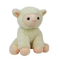 LAMB STUFFED Animal, 8 Inches, Order Stuffed or Unstuffed With a Fiber Pack, Farm Plushie