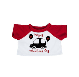 Custom VALENTINES DAY Shirt | Fits BAB & 14 to 16 Inch Stuffed Animals| Teddy Bear Outfit | Plushie Clothing