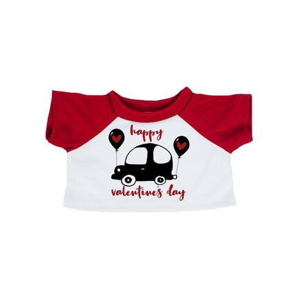 Custom VALENTINES DAY Shirt | Fits BAB & 14 to 16 Inch Stuffed Animals| Teddy Bear Outfit | Plushie Clothing