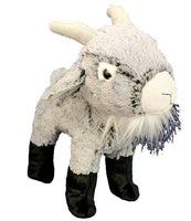 GOAT Plush Animal | Stuffed or Unstuffed With Handmade Fiber Pack | 14 to 16-inches | SEW Free DIY Kit | Farm Animal