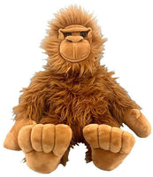 SASQUATCH Stuffed Animal, 16" Plushie, Make your Own Stuffie, Soft and Cuddly, DIY Kit