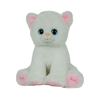 KITTY CAT Stuffed Animal, 8 Inches, Order Stuffed or Unstuffed with a Fiber Pack