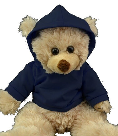 CUSTOM JERSEY Hoodie | Fits BAB & 14 to 16 Inch Stuffed Animals | Teddy Bear Outfit | Plushie Clothing