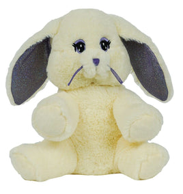 BUNNY STUFFED Animal | 8 inches, Stuffed or Unstuffed with a Fiber Pack, Farm Plushie
