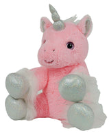 UNICORN STUFFED Animal, 8 Inches, Order Stuffed or Unstuffed With a Fiber Pack, Fantasy Plushie