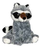 RACCOON STUFFED Animal, 8 Inches, Order Stuffed or Unstuffed With a Fiber Pack, Wildlife Plushie