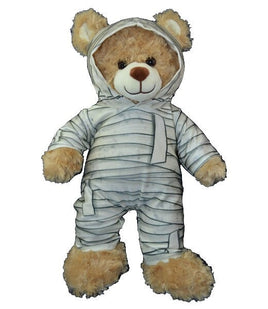 MUMMY PJ'S, Fits 16 inch Plush Animals, Pajamas, Halloween, Teddy Bear Outfit, Stuffed Animal Accessory