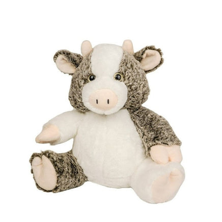 COW Stuffed Animal, 16" Plushie, Make your Own Stuffie, Soft and Cuddly, DIY Kit