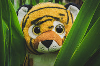 TIGER Stuffed Animal, 16" Plushie, Make your Own Stuffie, Soft and Cuddly, DIY Kit