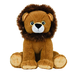 WEIGHTED Lion Stuffed Animal, 16" Plushie, Sensory Comfort Toy, Anxiety Calming Plushie, Emotional Support Pet, Cuddly, Valentine's Day Gift