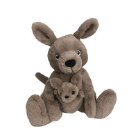 RECORDABLE KANGAROO Stuffed Animal, 16" Plushie, Ultrasound Plush, Memorial Bear, Military Deployment, Personalized, Valentine's Day