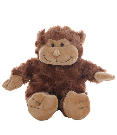 WEIGHTED MONKEY Stuffed Animal, 8 Inches, Super Soft Plush, Anxiety Plushie, Therapy Plushie