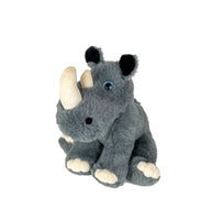 WEIGHTED RHINOCEROS Stuffed Animal, 8 Inches, Super Soft Plush, Anxiety Plushie, Therapy Plushie