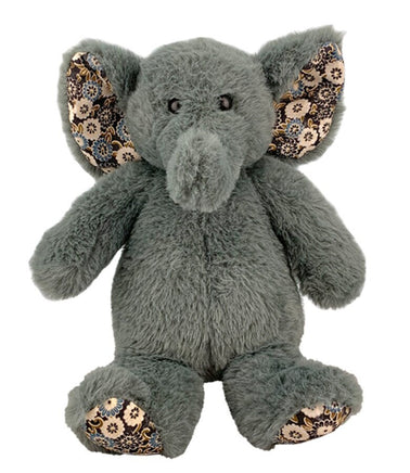ELEPHANT STUFFED Animal, 8 Inches, Order Stuffed or Unstuffed With a Fiber Pack, Teddy Bear Plushie