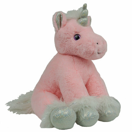 PINK UNICORN Stuffed Animal, 16" Plushie, Make your Own Stuffie, Soft and Cuddly, DIY Kit